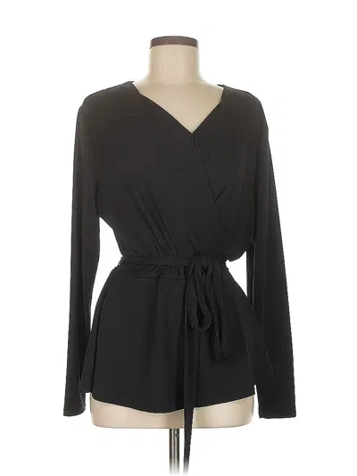 Pre-owned H&m Casual Dress In Black