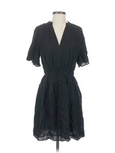 Pre-owned H&m Casual Dress In Black