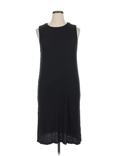 Pre-owned H&m Casual Dress In Black