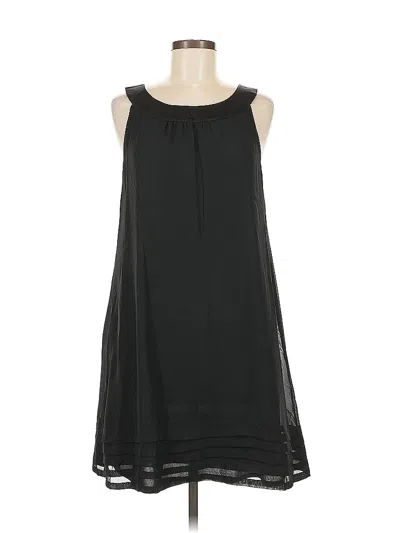 Pre-owned H&m Casual Dress In Black