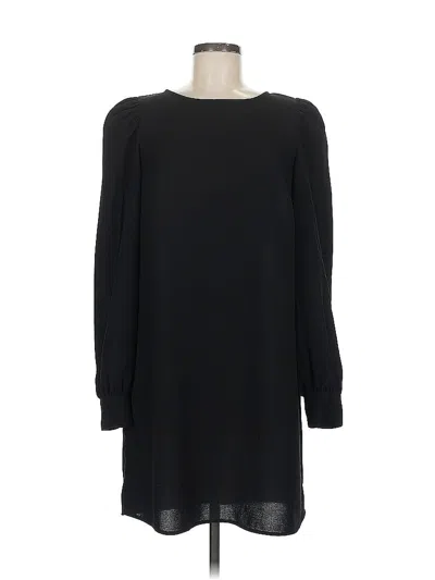 Pre-owned H&m Casual Dress In Black