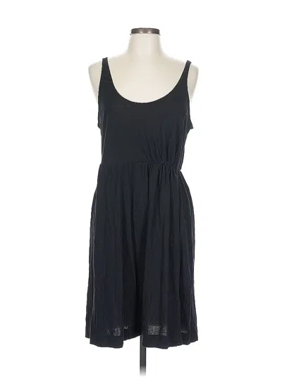 Pre-owned H&m Casual Dress In Black