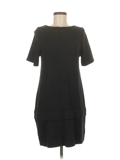 Pre-owned H&m Casual Dress In Black