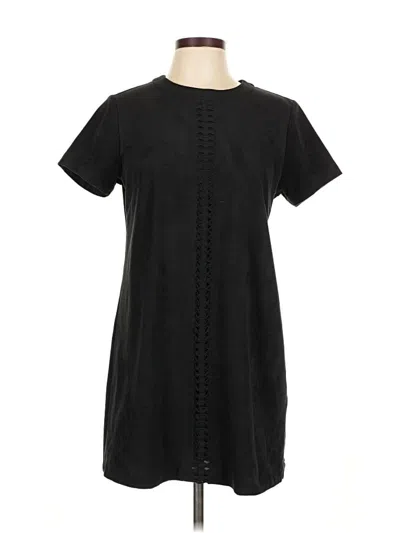 Pre-owned H&m Casual Dress In Black