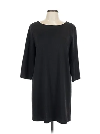 Pre-owned H&m Casual Dress In Black