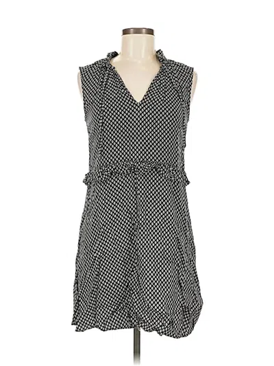 Pre-owned H&m Casual Dress In Black