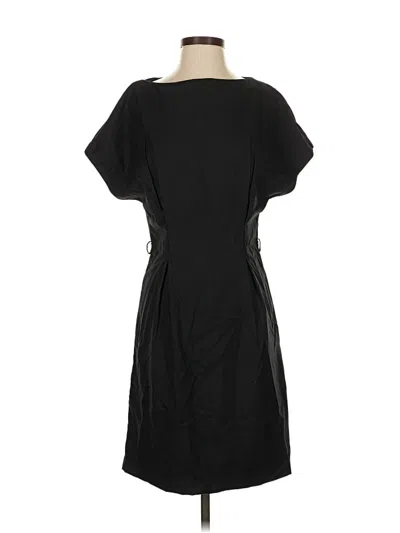 Pre-owned H&m Casual Dress In Black