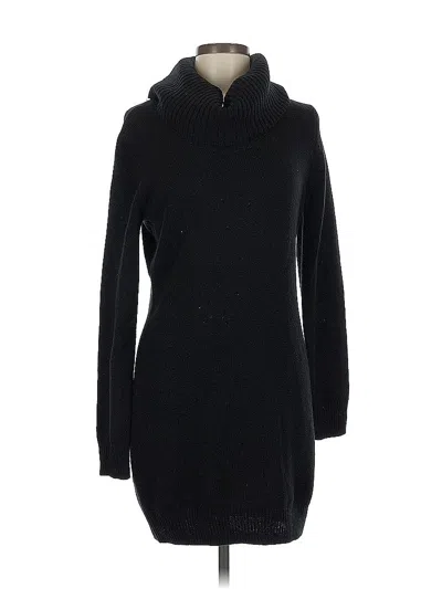 Pre-owned H&m Casual Dress In Black