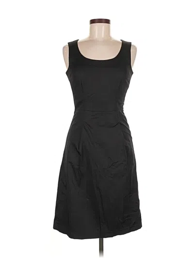 Pre-owned H&m Casual Dress In Black