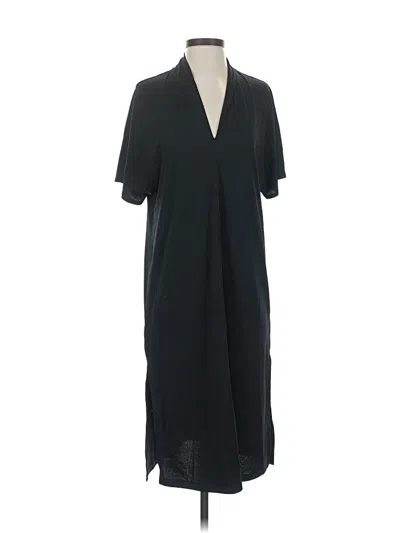 Pre-owned H&m Casual Dress In Black
