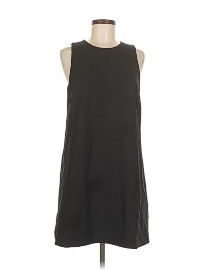 Pre-owned H&m Casual Dress In Black