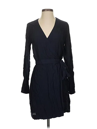 Pre-owned H&m Casual Dress In Black