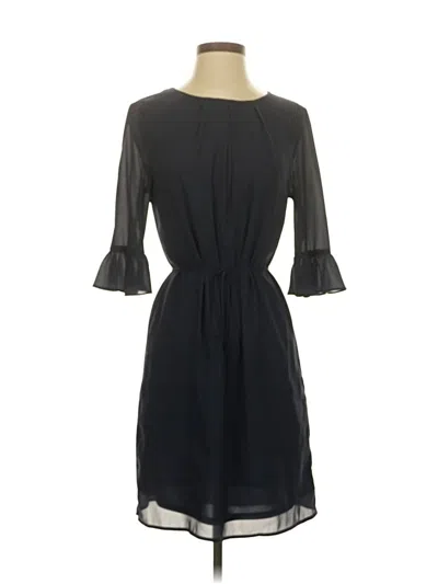 Pre-owned H&m Casual Dress In Black