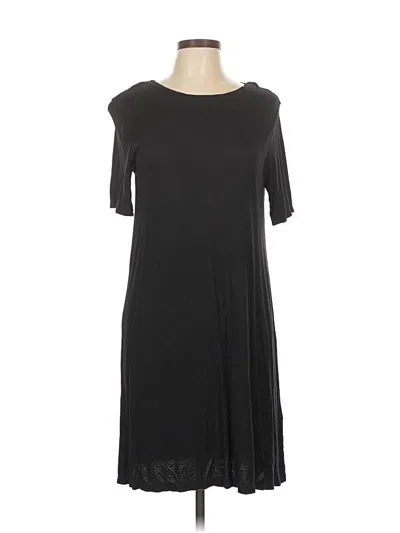 Pre-owned H&m Casual Dress In Black