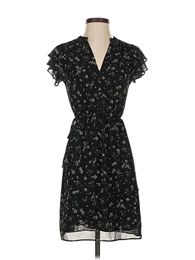 Pre-owned H&m Casual Dress In Black