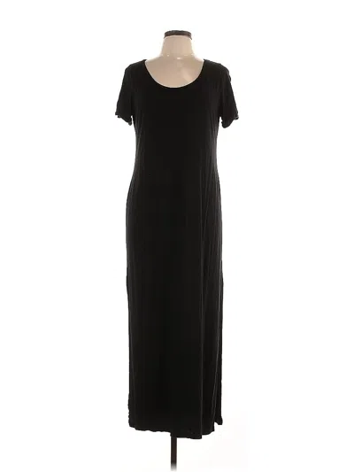 Pre-owned H&m Casual Dress In Black