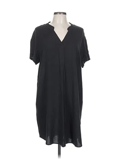 Pre-owned H&m Casual Dress In Black