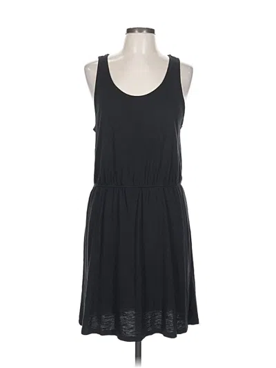 Pre-owned H&m Casual Dress In Black