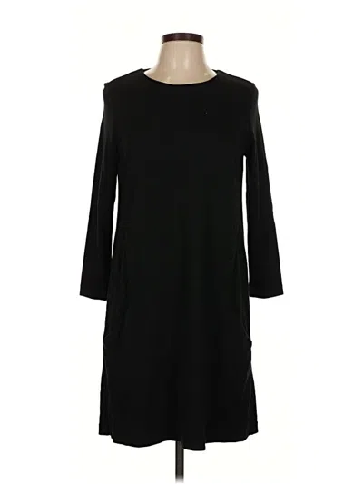 Pre-owned H&m Casual Dress In Black