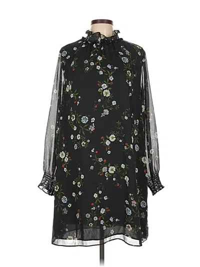 Pre-owned H&m Casual Dress In Black