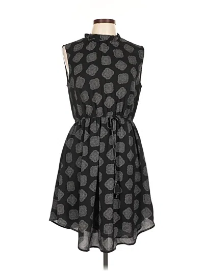 Pre-owned H&m Casual Dress In Black