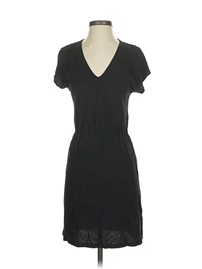 Pre-owned H&m Casual Dress In Black