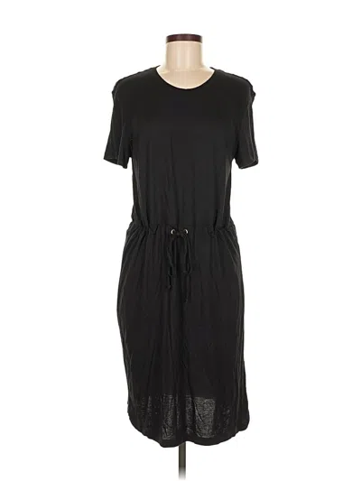 Pre-owned H&m Casual Dress In Black