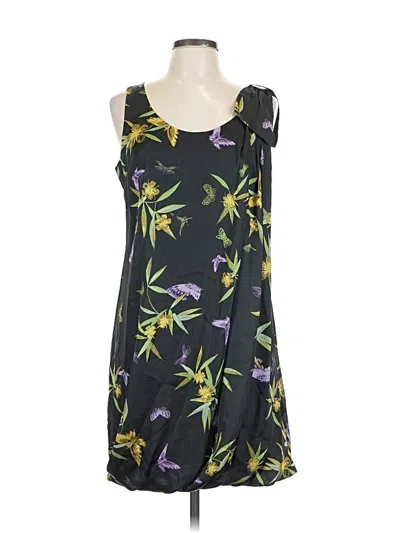 Pre-owned H&m Casual Dress In Black