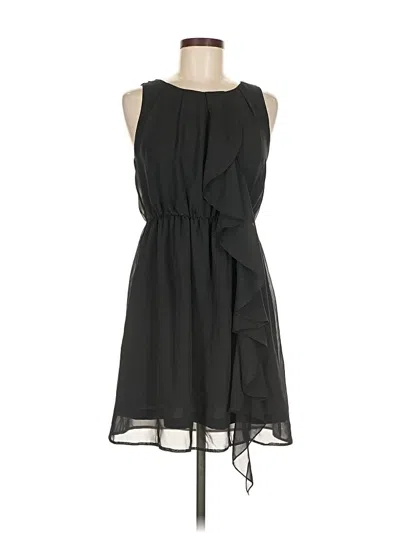 Pre-owned H&m Casual Dress In Black
