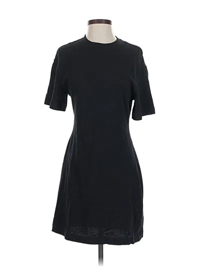 Pre-owned H&m Casual Dress In Black