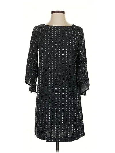 Pre-owned H&m Casual Dress In Black