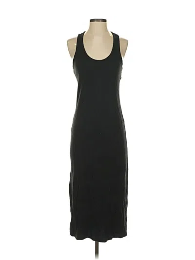 Pre-owned H&m Casual Dress In Black