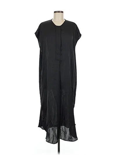 Pre-owned H&m Casual Dress In Black