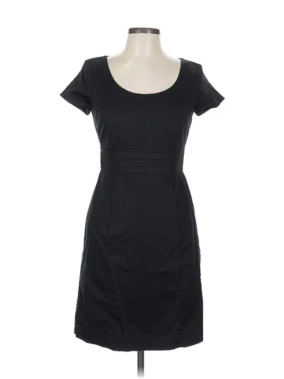 Pre-owned H&m Casual Dress In Black