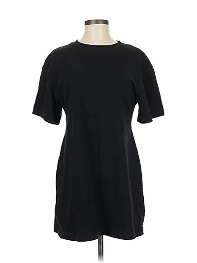 Pre-owned H&m Casual Dress In Black