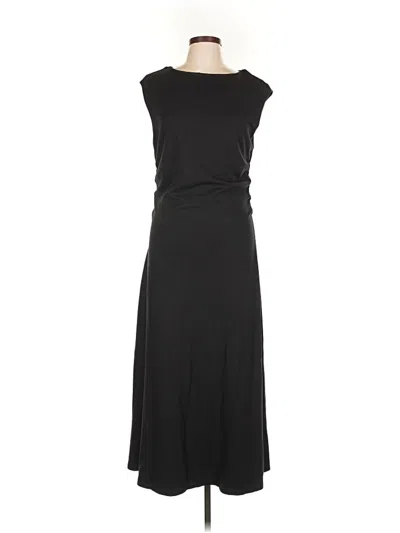 Pre-owned H&m Casual Dress In Black