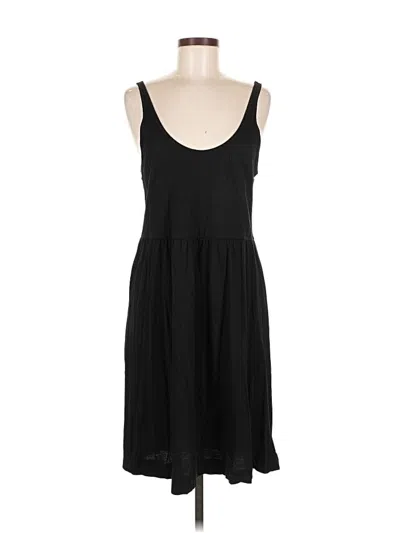Pre-owned H&m Casual Dress In Black
