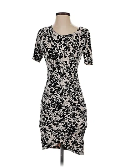 Pre-owned H&m Casual Dress In Black