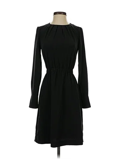 Pre-owned H&m Casual Dress In Black