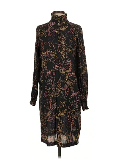 Pre-owned H&m Casual Dress In Black