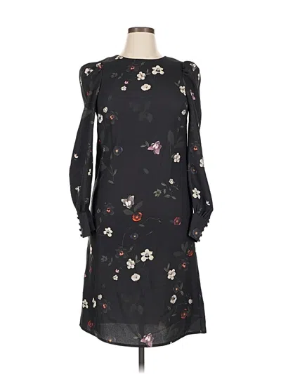 Pre-owned H&m Casual Dress In Black
