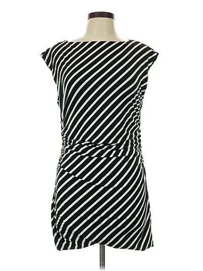 Pre-owned H&m Casual Dress In Black