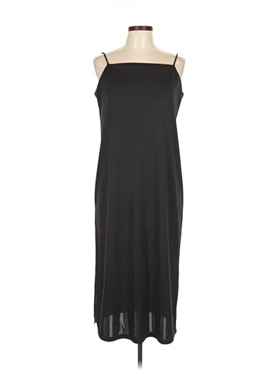Pre-owned H&m Casual Dress In Black