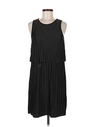 Pre-owned H&m Casual Dress In Black