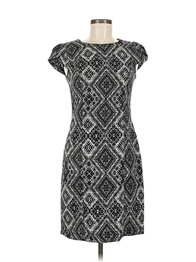 Pre-owned H&m Casual Dress In Black