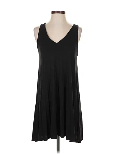 Pre-owned H&m Casual Dress In Black