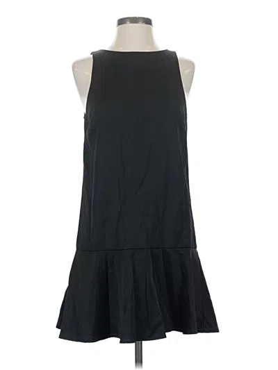 Pre-owned H&m Casual Dress In Black