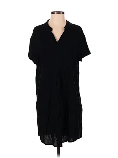 Pre-owned H&m Casual Dress In Black