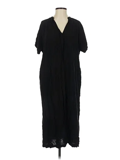Pre-owned H&m Casual Dress In Black