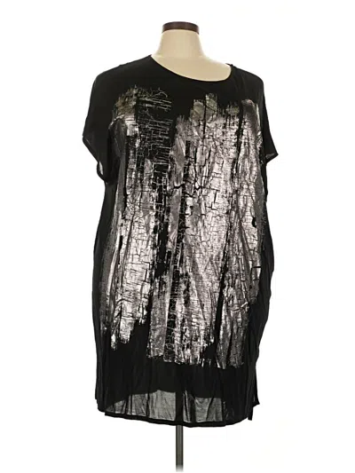 Pre-owned H&m Casual Dress In Black